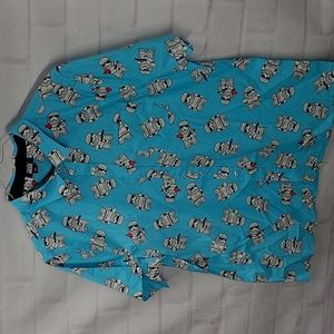 Disney Blue Stormtrooper Dress Shirt